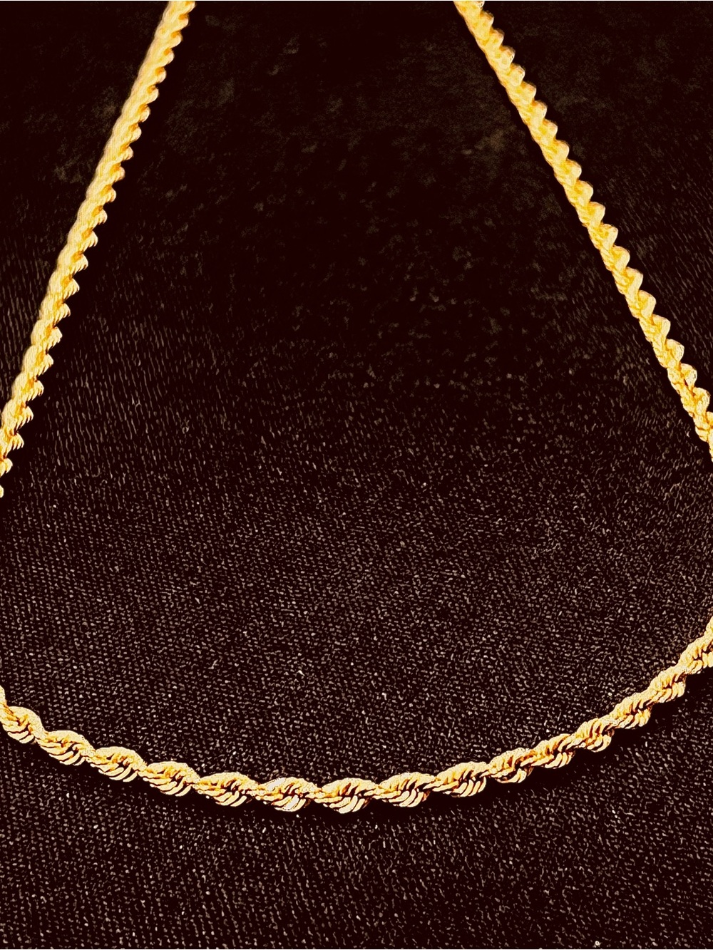 14K Solid Gold Rope Chain Necklace for Women/Men | 20in | 2.5mm | 11g - Picture 9 of 10